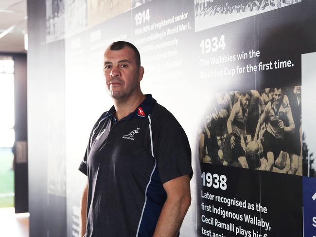 Michael Cheika said he conveniently forgot the incident. Picture: Phil Hillyard