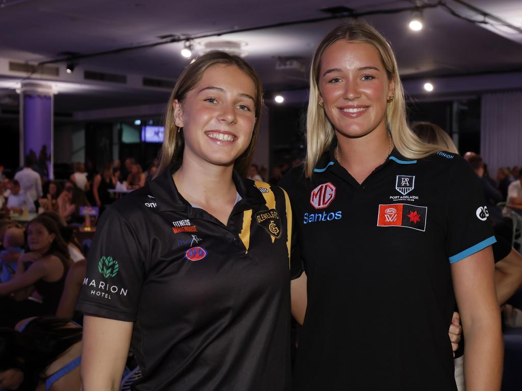 Carlton pounced on Poppy Scholz, the sister of Port Adelaide player and this year’s Rising Star winner Matilda, with pick six. (Photo by Dylan Burns/AFL Photos via Getty Images)