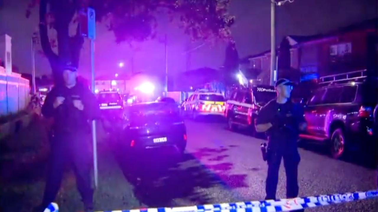 Police say a gunman fired multiple shots at Ahmad, leaving him dead and dying in the street. Picture: 7News.