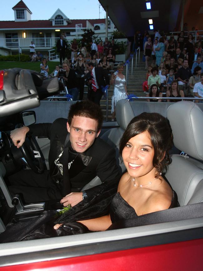 Hillcrest Christian College Formal at SeaWorld (L-R) Alex Kavic , Melissa Zeelie