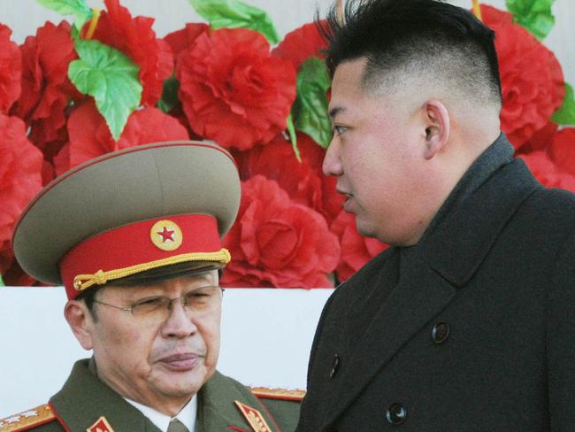 Former mentor ... North Korean leader Kim Jong Un executed his uncle Jang Song Thaek, calling 