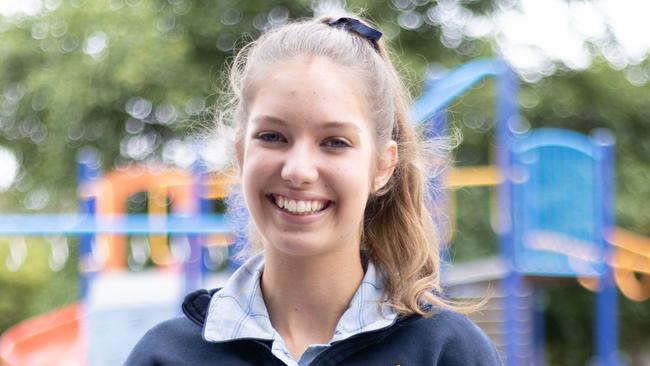 Agnes Doyle, St Martins Lutheran College dux. Picture: St Martins Lutheran College