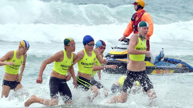 The Australian youth surf life saving championships traditionally produce some of the best surf action. Pic: HarvPix