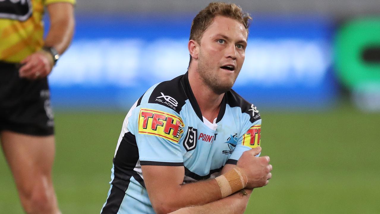 Cronulla's Matt Moylan has been linked with a move to the Tigers.