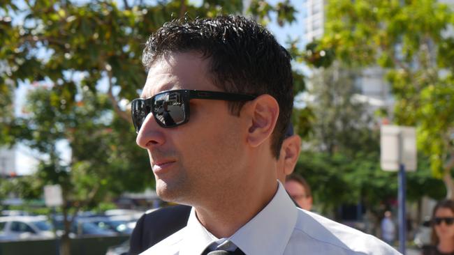 Pierre Joseph Aghajani, 31, leaves the Southport Magistrates Court on May 24. Picture: Annie Perets