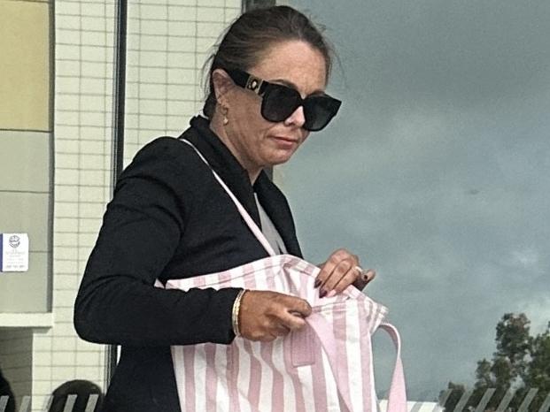 Michelle Rhiannon Loraine Laing leaving Maroochydore District Court on April 14, 2025. Picture: Sam Turner