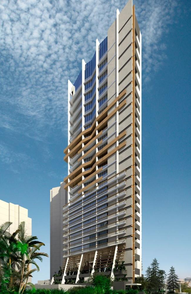 The tower’s design has been discussed with council ahead of it being lodged. Picture: Supplied 