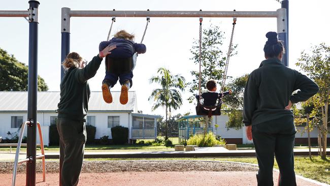 There is a children’s playground. Picture: Sam Ruttyn