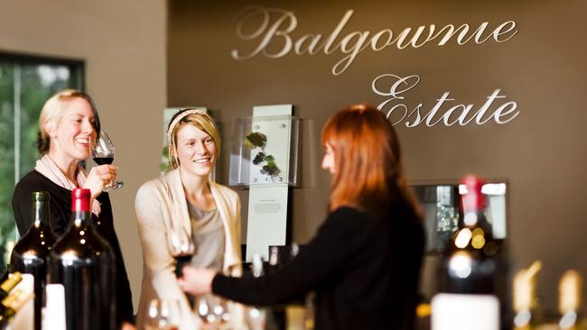 The temporary cellar door at Balgownie Estate is worth a visit.