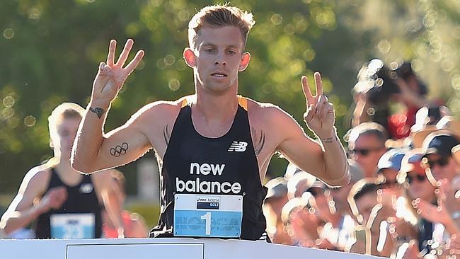 Olympic 5000m finalist Brett Robinson wins third-straight Asics 5km ...