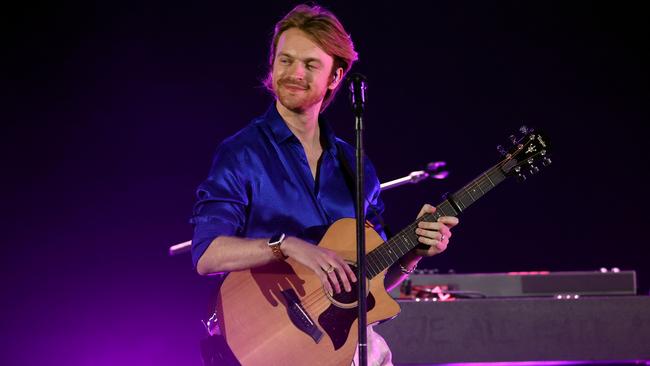 Finneas shares his singer songwriter side on Optimist. Picture: Getty