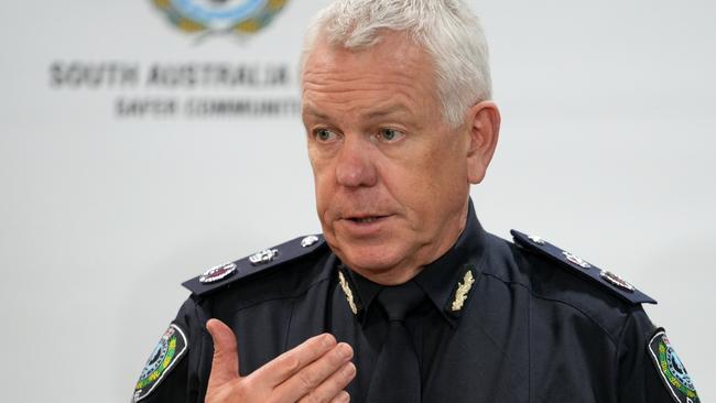 Police Commissioner Grant Stevens on the state’s lucrative illicit tobacco trade. Picture: Dean Martin