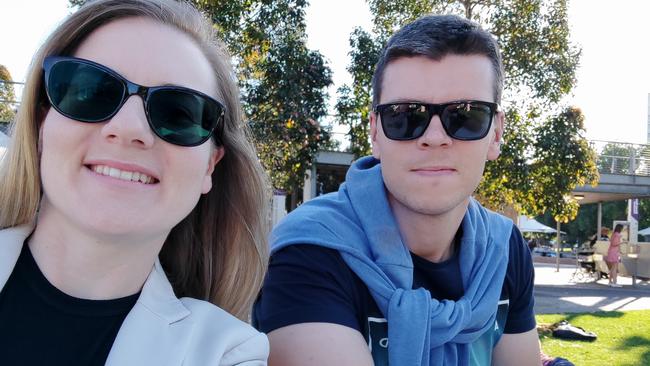 Nina Persin and Marko Birtic. Picture: Supplied