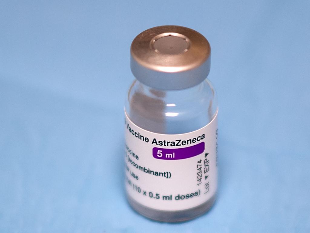 The AstraZeneca/Oxford Covid-19 vaccine is now not recommended for those aged under 50. Picture: Loic Venance/AFP
