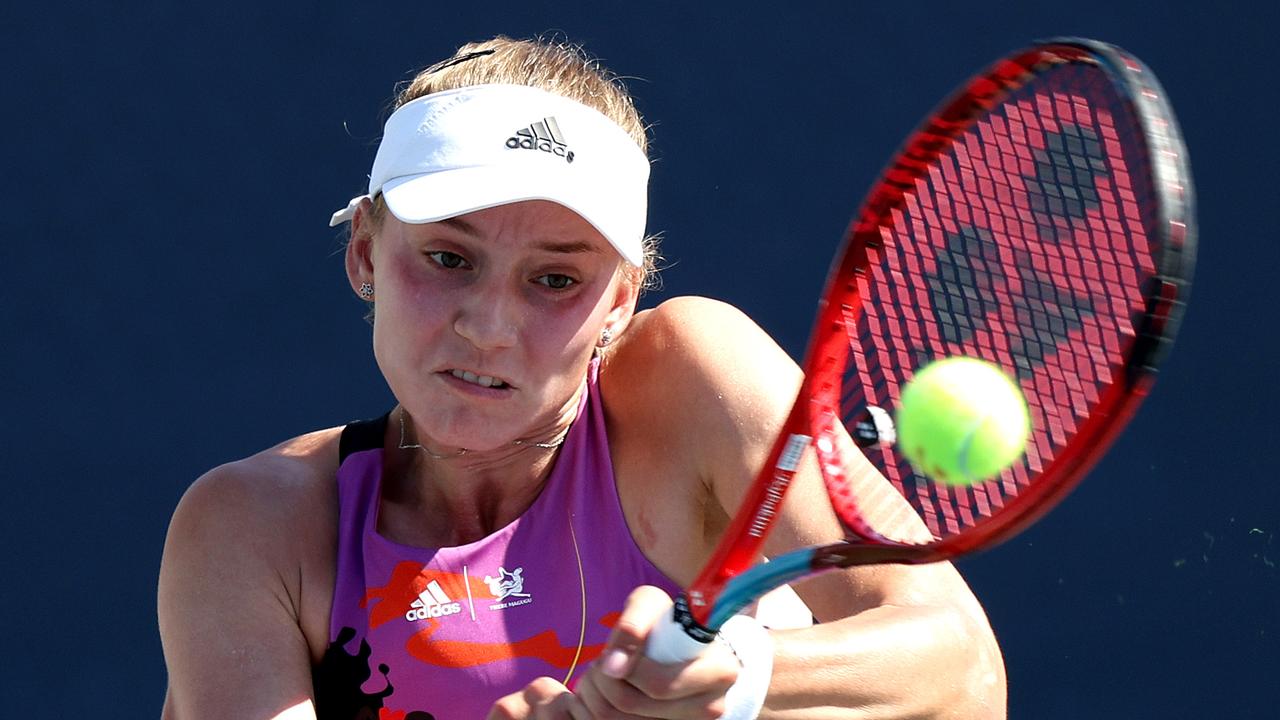 Elena Rybakina of Kazakhstan. Photo by Jamie Squire/Getty Images