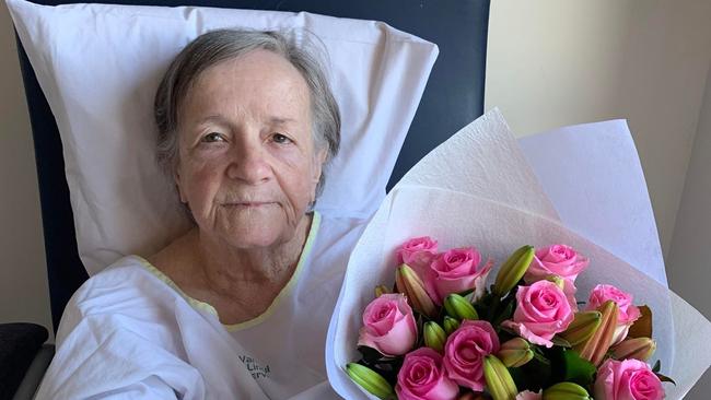 Loyal Collingwood fan Jessie Hatch, 81, was allegedly struck by an e-scooter driven by Bradley Harris outside the MCG.