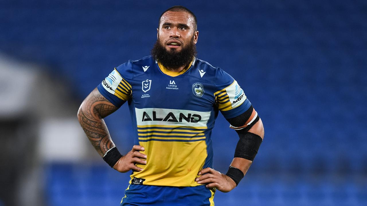 Parramatta Eels prop Junior Paulo. Picture: NRL Photos