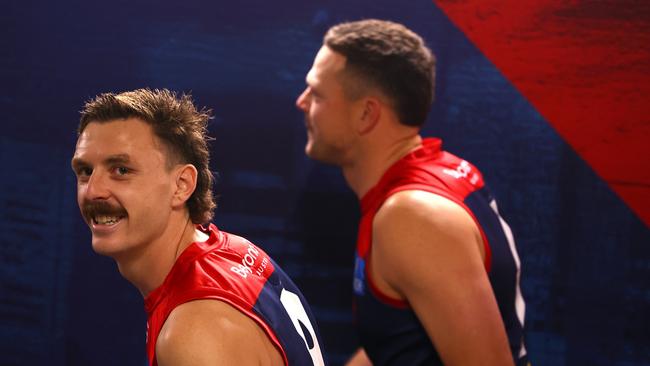 Jake Lever and Steven May were pivotal for the Demons. Picture: Quinn Rooney/Getty Images