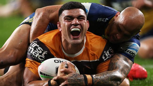 David Fifita was a wrecking ball at the Broncos. Picture: Getty Images