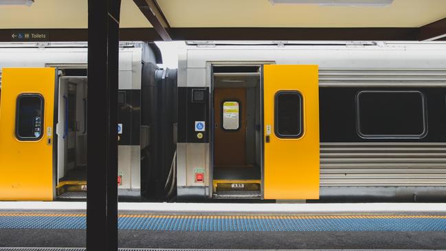 Bomaderry's outdated diesel train. Picture: Van Mal Group Construction.