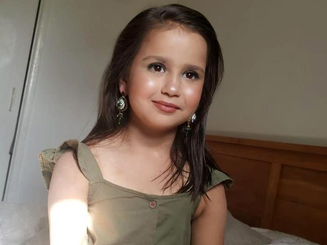 Sara Sharif, 10, was murdered by her father and stepmother in August last year. Picture: AFP / Surrey Police