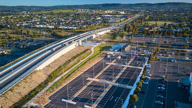 Victoria’s Cardinia Road Station carpark is one project built by Wamarra employees. Picture: Ashley van Raaphorst