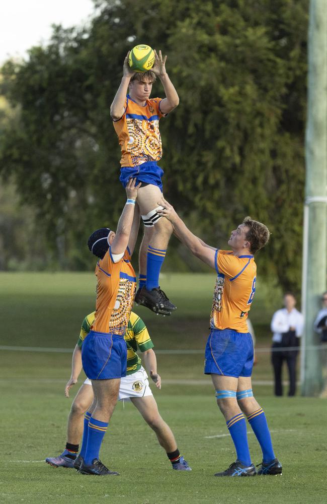 AIC First XV rugby between hosts St Patrick's and visitors Ashgrove at Curlew Park, Sandgate, Wednesday, May 22, 2024 - Picture: Richard Walker