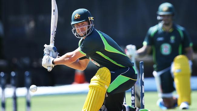 Shane Watson knows his place in the XI is under pressure. Picture: Phil Hillyard.