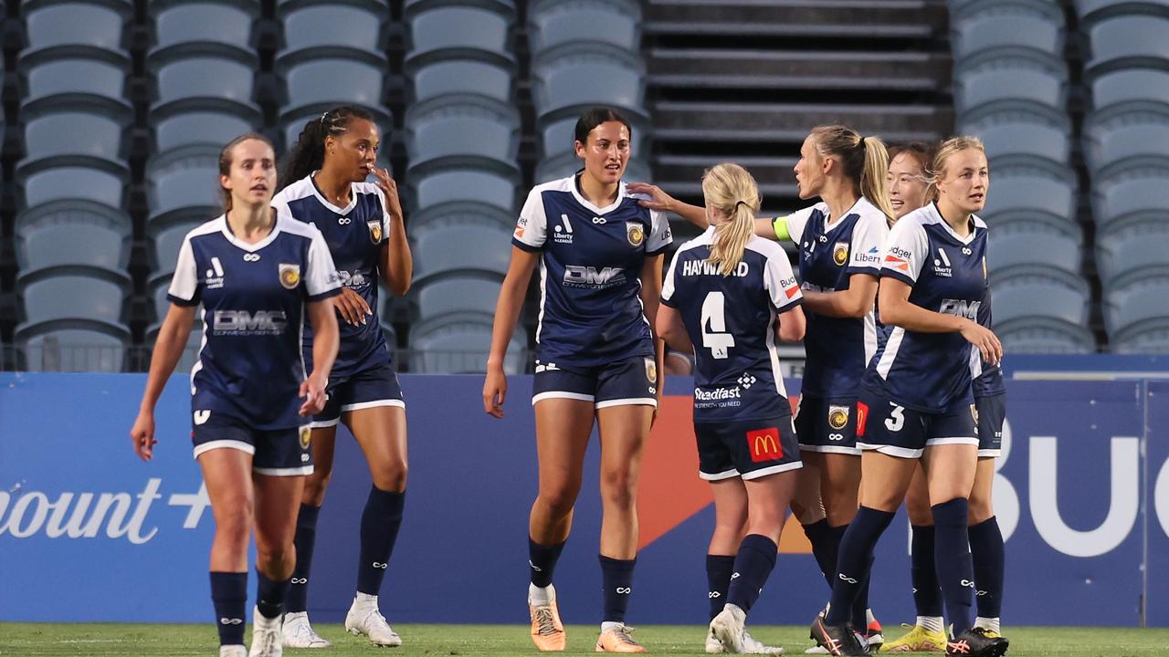 Inaugural signing Annalise Rasmussen scored the winning goal for the Mariners’ first win in Gosford in 14 years. (Photo by Scott Gardiner/Getty Images)