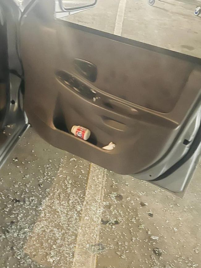 One person posted to Facebook saying their car had been broken into at Earlville Shopping Town. Picture: Facebook