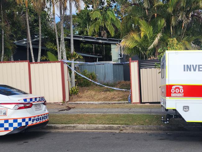 Logan house fire crime scene at Kingston.