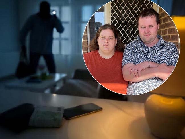 Bendigo couple Zac Sheehan and Bec Kellett's Flora Hill home was burgled on November 28. Picture: Gianni Francis.