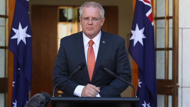 Scott Morrison has welcomed the latest comments from Turkish President Recep Tayyip Erdogan. Picture: Kym Smith