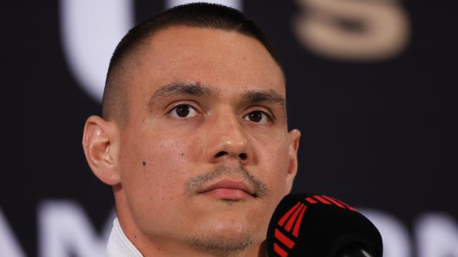 Tszyu will defend the WBO world title against Mendoza. Picture: Mark Evans/Getty Images