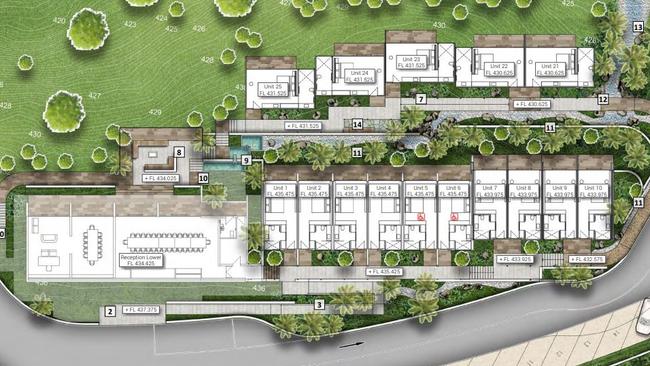 An artist’s impression of the Maleny Manor development. Picture: Place Design Group