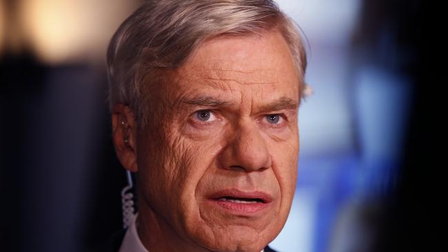 Liberal Party leader Matthew Guy election party at the the Veneto Club Bulleen. Michael Kroger Victorian Liberal Party president at the function.  Picture: David Caird