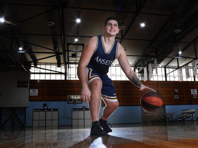 Lachlan Shipway had a big game for his new game Ansett against Lightning. Picture: Katrina Bridgeford.