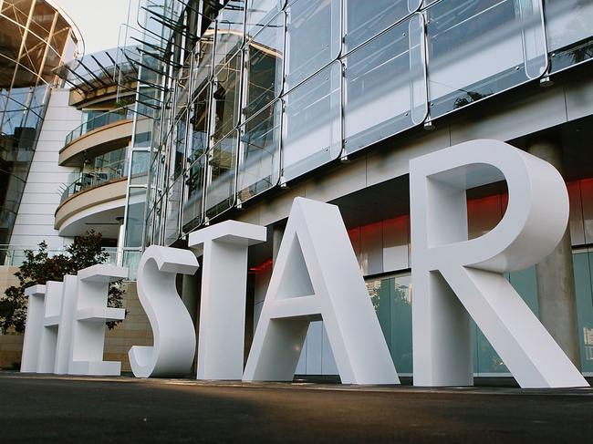 **FILE** A Thursday, Sept. 15, 2011 file photo of the exterior of 'The Star' casino in Sydney. Crown executive chairman James Packer has urged shareholders of Echo Entertainment to oust chairman John Story and appoint former Victorian premier Jeff Kennett to the board. In a letter from Mr Packer to Echo shareholders, the billionaire said Mr Kennett could help turn Echo, which owns The Star casino in Sydney, into a world class gaming and entertainment company, Sydney, Wednesday, May 30, 2012. (AAP Image/Marianna Massey) NO ARCHIVING