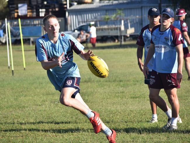 CQ Capras under-16, under-18, under-21 and senior men training at Kettle Park, Rockhampton, on December 3, 2022.