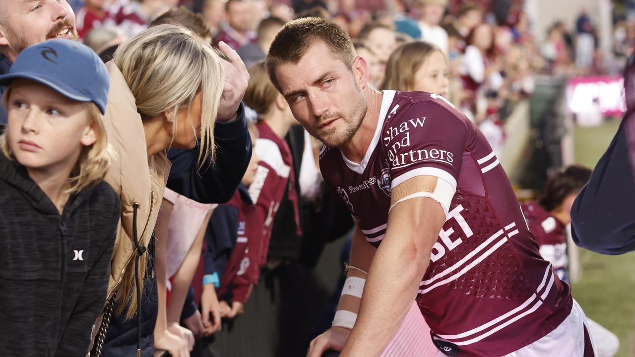 Kieran Foran will depart Manly for a second time at the end of this season. Picture: Getty