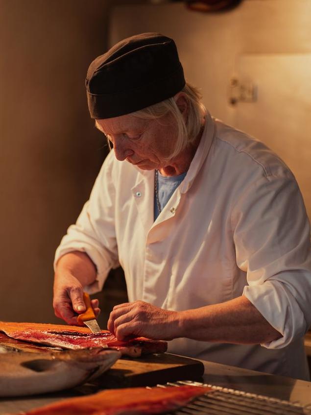 At Woodcock Smokery in West Cork, Sally Barnes displays the art of handcrafted smoked salmon. Picture: Simone Lizza/Be.Polar Studio 2023