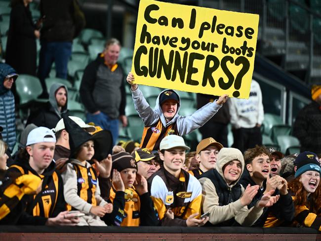The Hawks will remain a force in Tasmania. Picture: Steve Bell/Getty Images