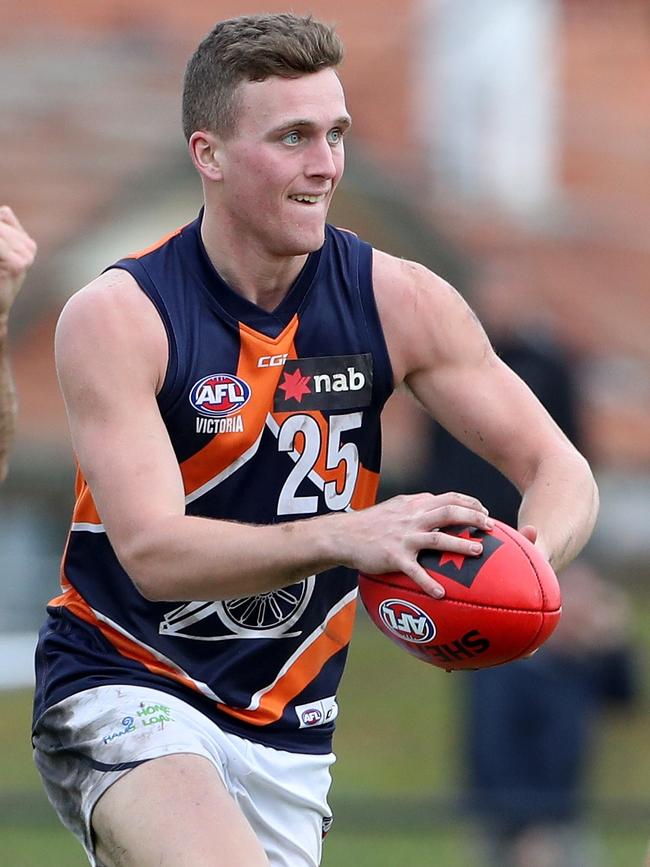 Jacob Martin in action for Calder Cannons.