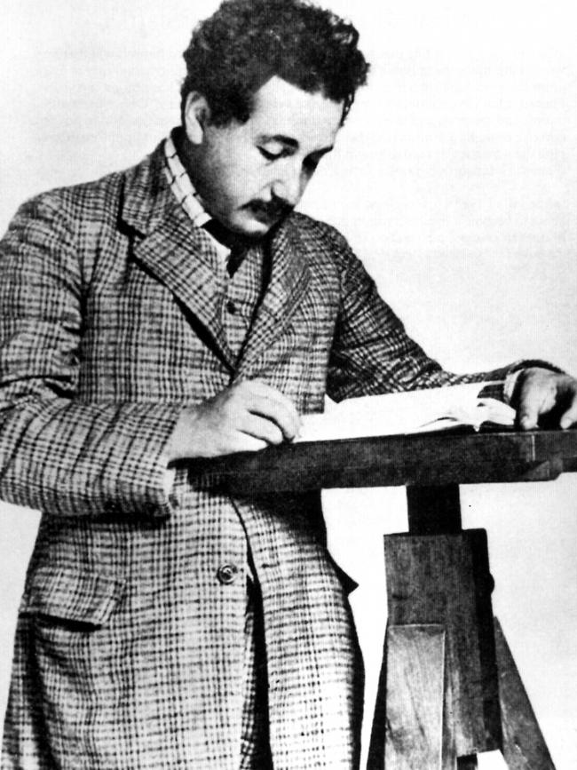 An undated photo of Albert Einstein, theoretical physicist.