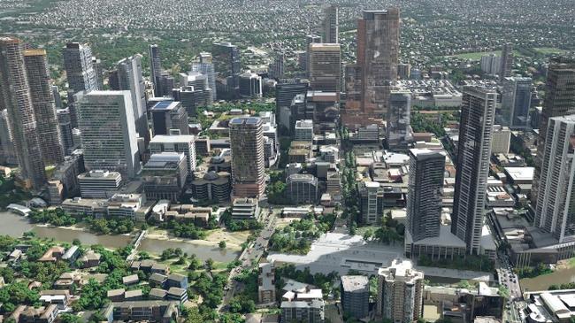 How Parramatta’s skyline could look.