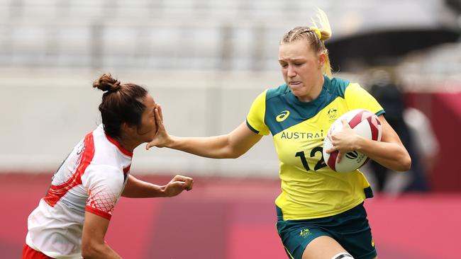 Former AFLW player Maddison Levi is now a bona-fide rugby star for Australia.