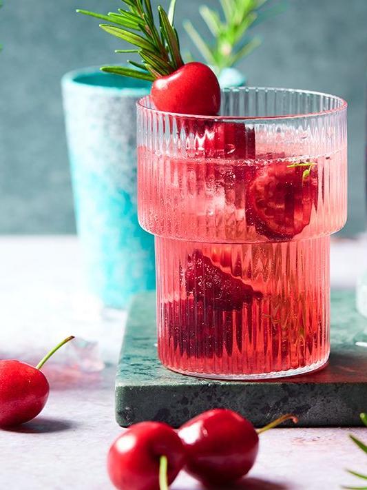 Cherry gin and tonic. Picture: Supplied