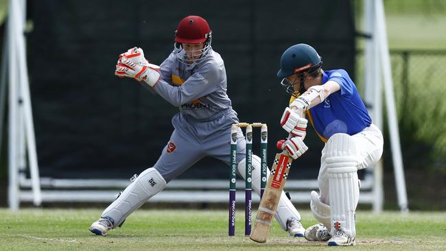 Vincent Thornley batting for Belmont. Picture: Michael Gorton