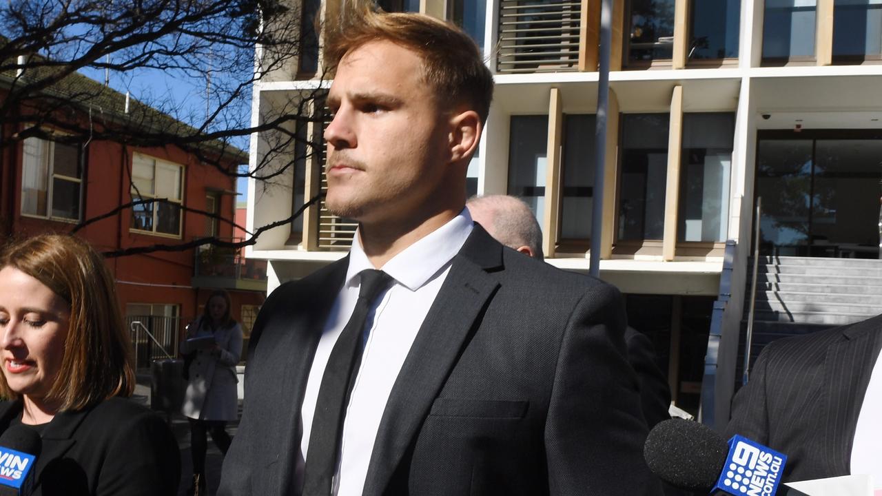 St. George Illawarra Dragons player Jack de Belin will face court in February accused of rape.