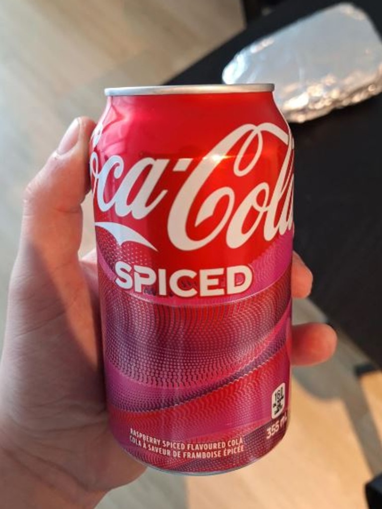 The Spiced variety left some ‘confused’ as its blend of the classic Coke taste with an ‘aromatic raspberry’ flavour wasn’t spicy. Picture: Reddit